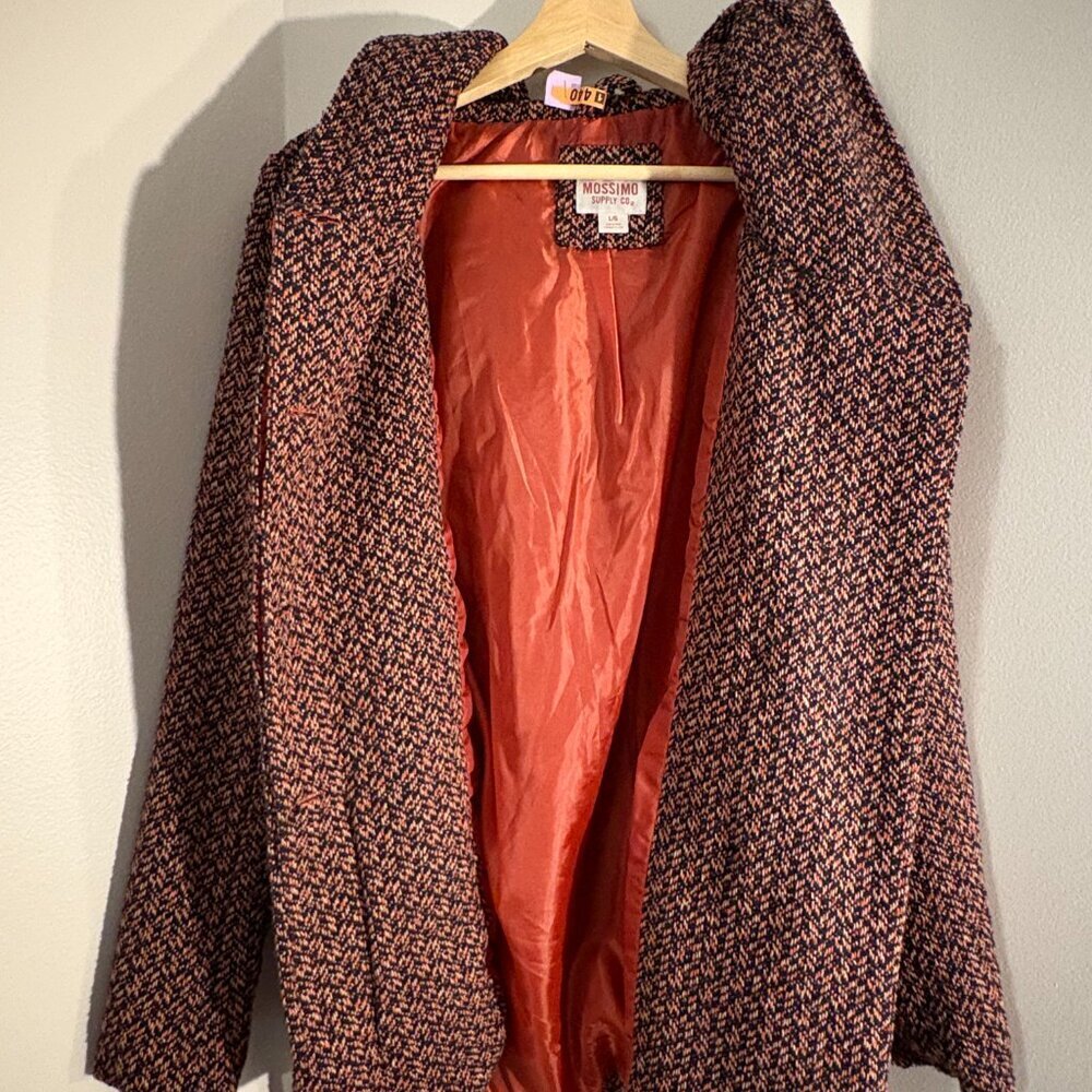 Vintage Mossimo Supply Co belted coat - Picture 9 of 12